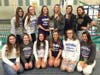 Sayville-Bayport Blue Point Girls Swimming & Diving at  the Section XI/ Suffolk County Championships