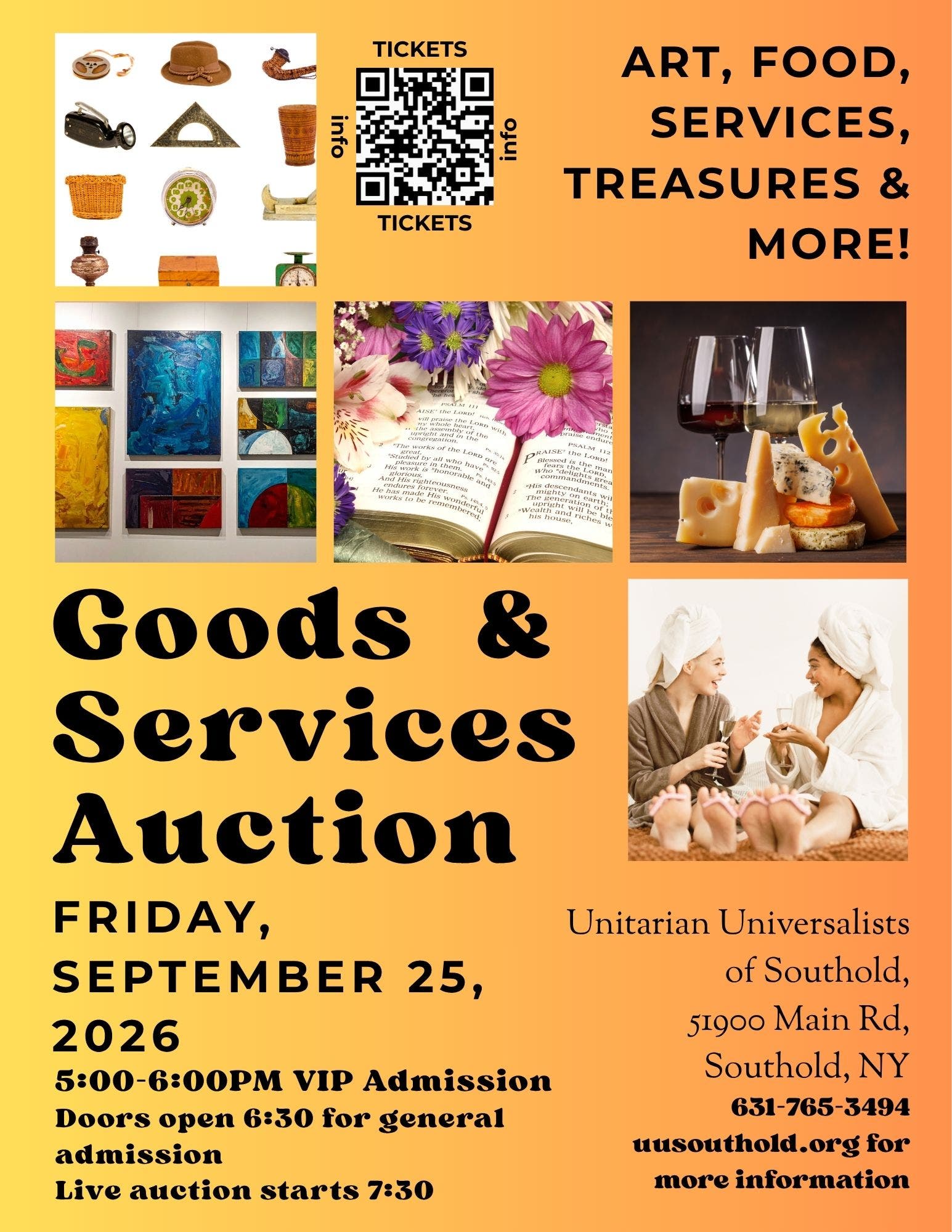 Art, Food, Service, Jewelery, and More!