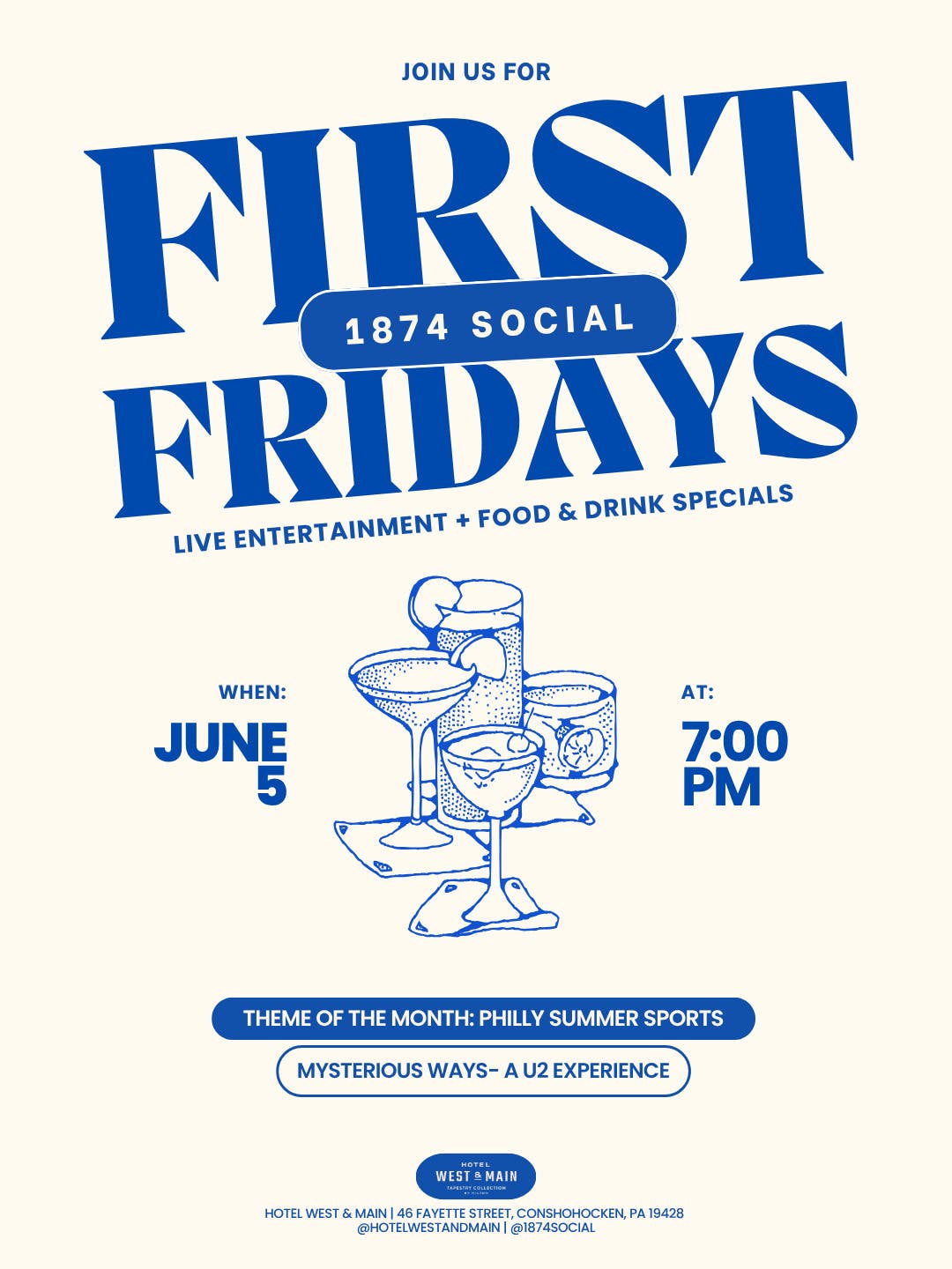 First Friday at Hotel West & Main