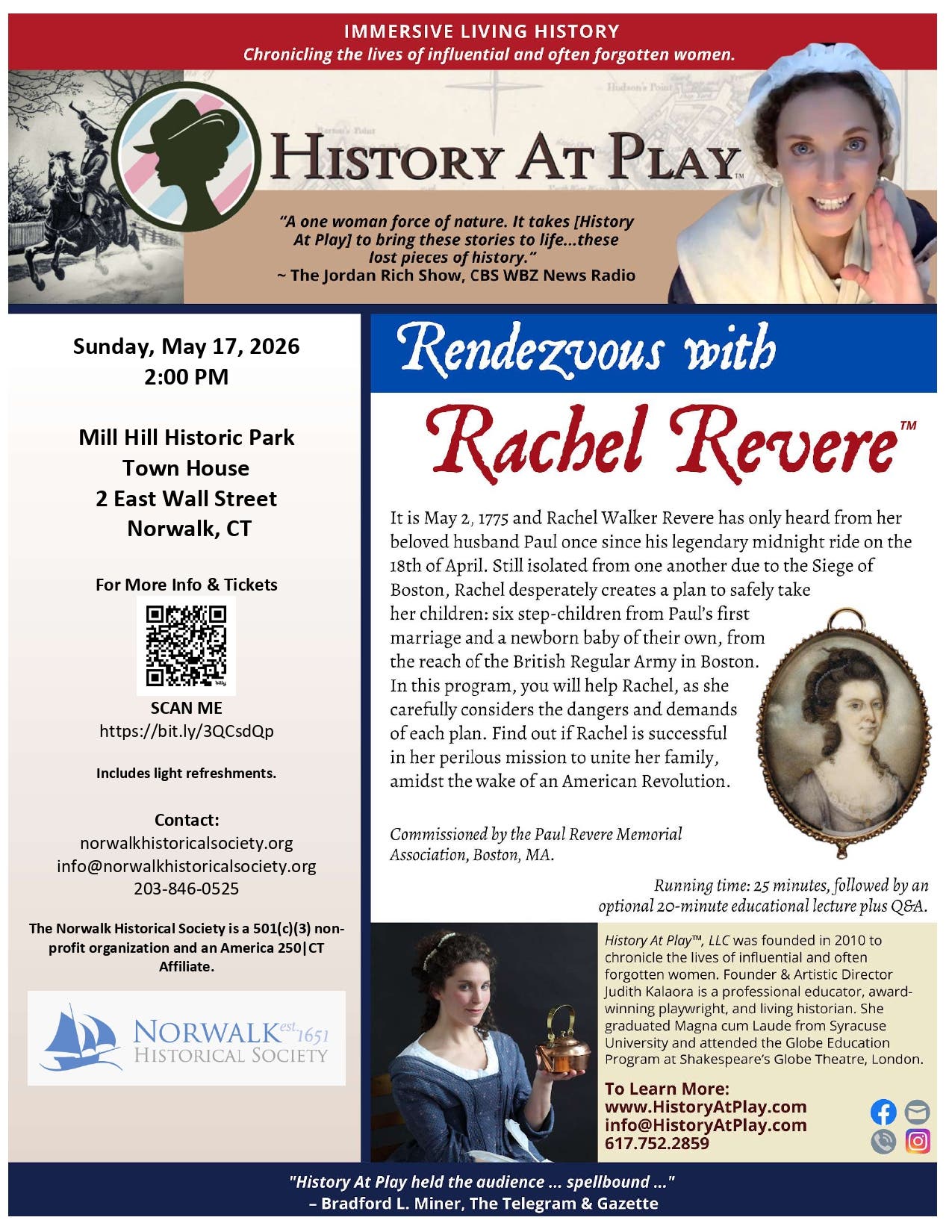 Step Into Revolutionary America with 'Rendezvous With Rachel Revere'