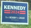 Robert F. Kennedy, Jr. Campaign Sign, Exeter NH, Spring 2024.