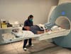 Back on the table: Dr. Barrows undergoes an emergency MRI after re-herniating his L4-5 disc.