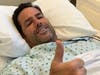 From doctor to patient, Joseph Barrows is prepared for spine surgery.