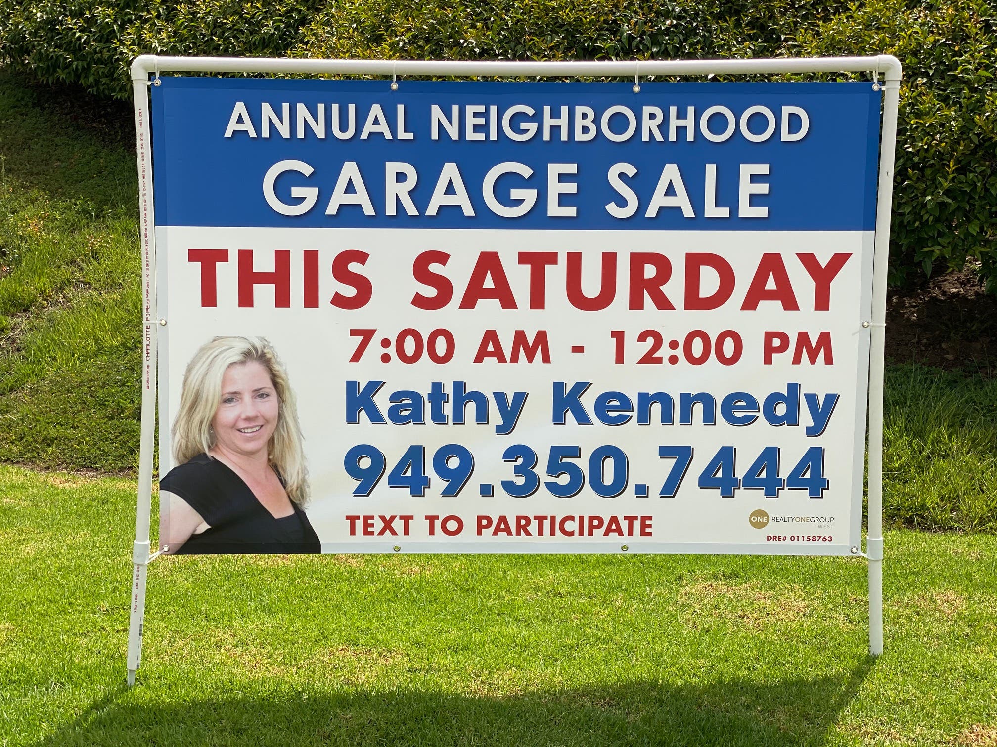Community Garage Sale 10 Families signed up
