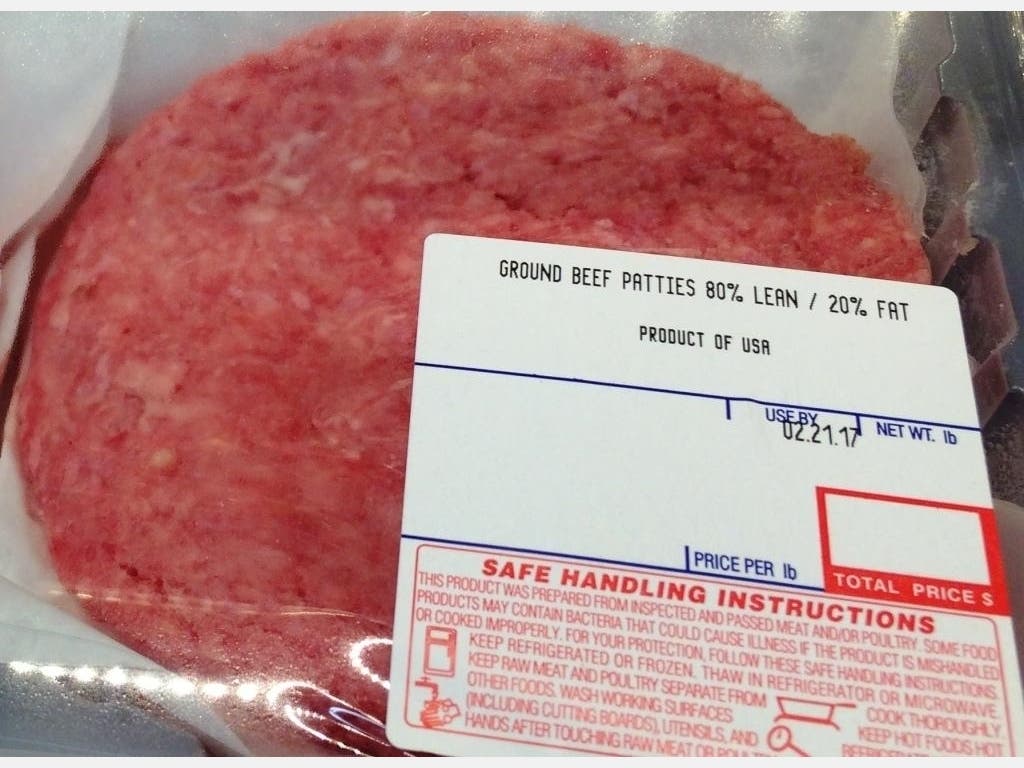 This label says the beef is a product of the USA, but was it? Under current labeling laws there is no way to know.