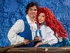 Prince Eric (Robert Halliwell) and Ariel (Lauren Dattilo) share a moment together in "Disney's The Little Mermaid," playing at Danbury's Musicals at Richter July 25- Aug 9.  Tickets: musicalsatrichter.org.