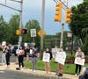 Over 200 protesters attended Warren Township's mid-week Sit-In to support Black Lives Matter.