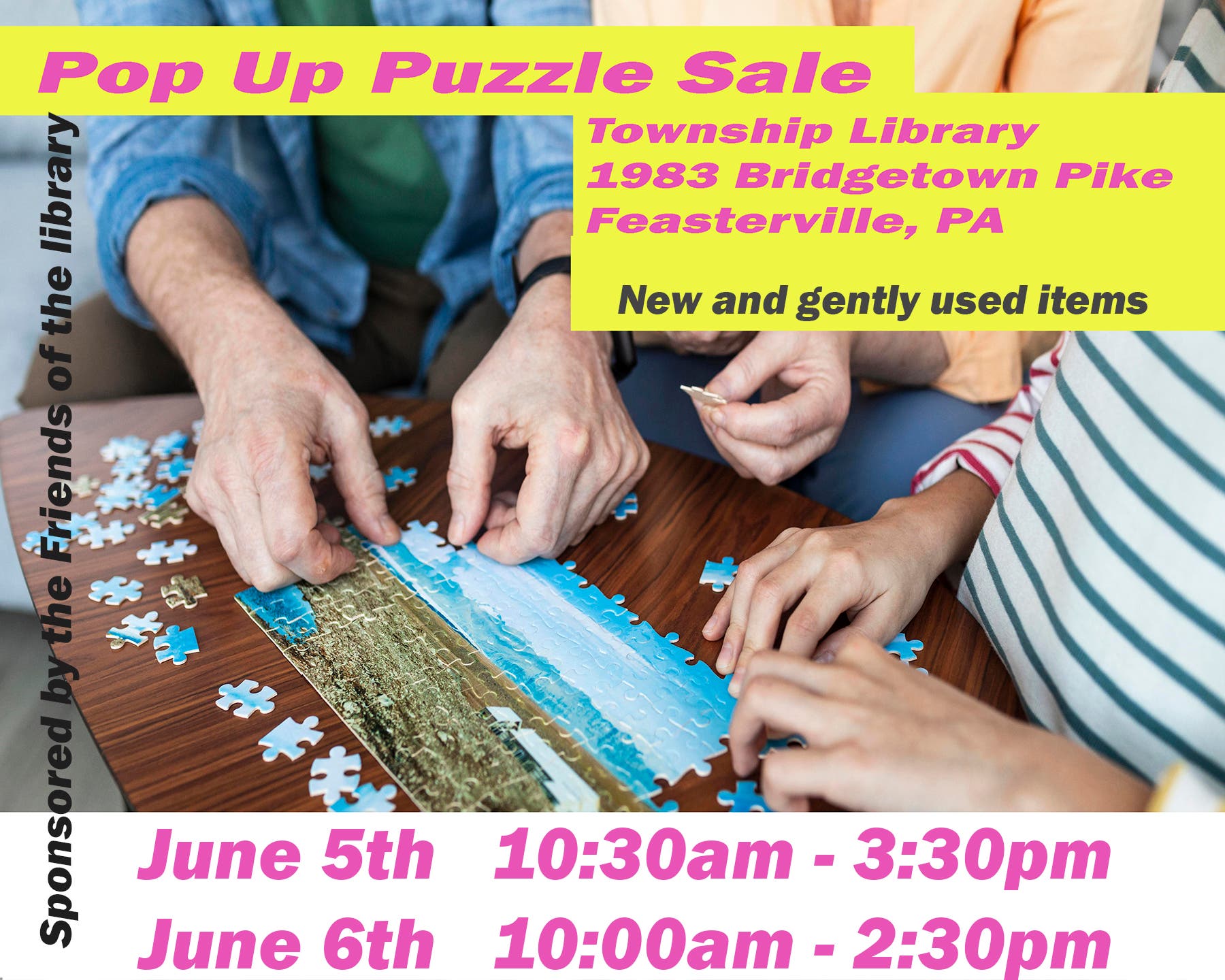 Pop Up Book, Puzzle, and Game Sale