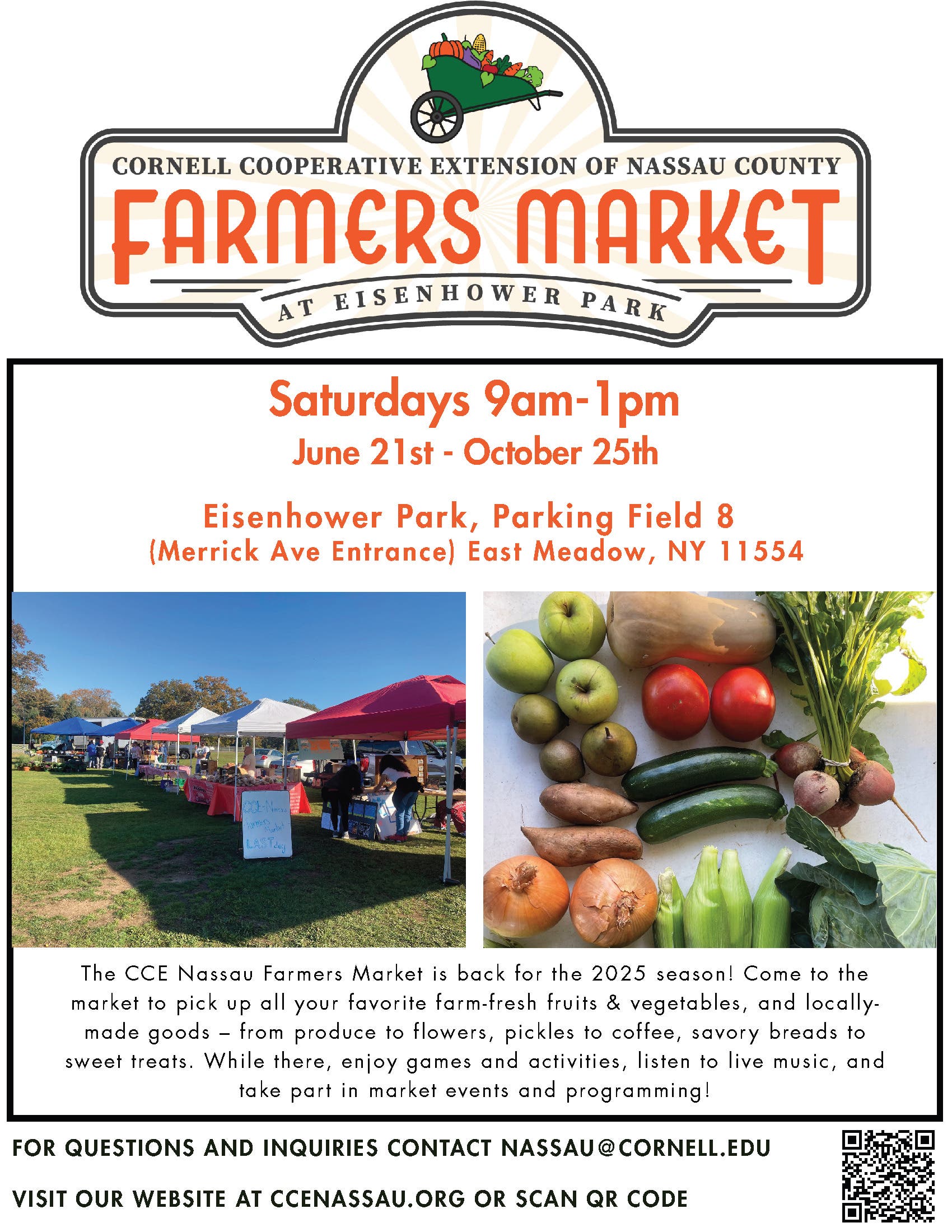 CCE Nassau Farmers Market at Eisenhower Park