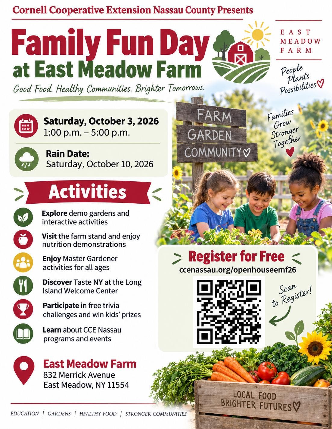 Family Fun Day / Open House and Garden Tours