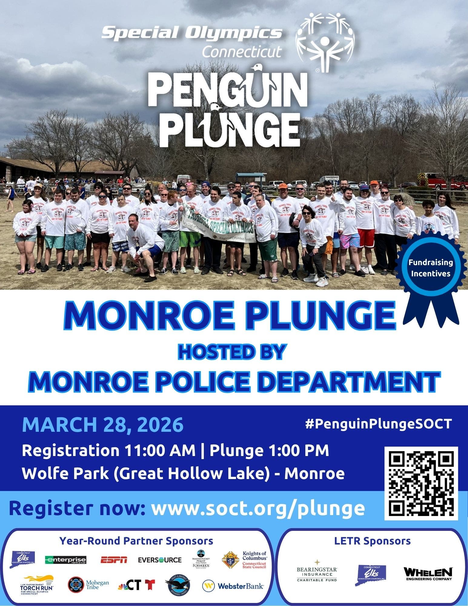 Monroe Penguin Plunge to benefit Special Olympics Connecticut