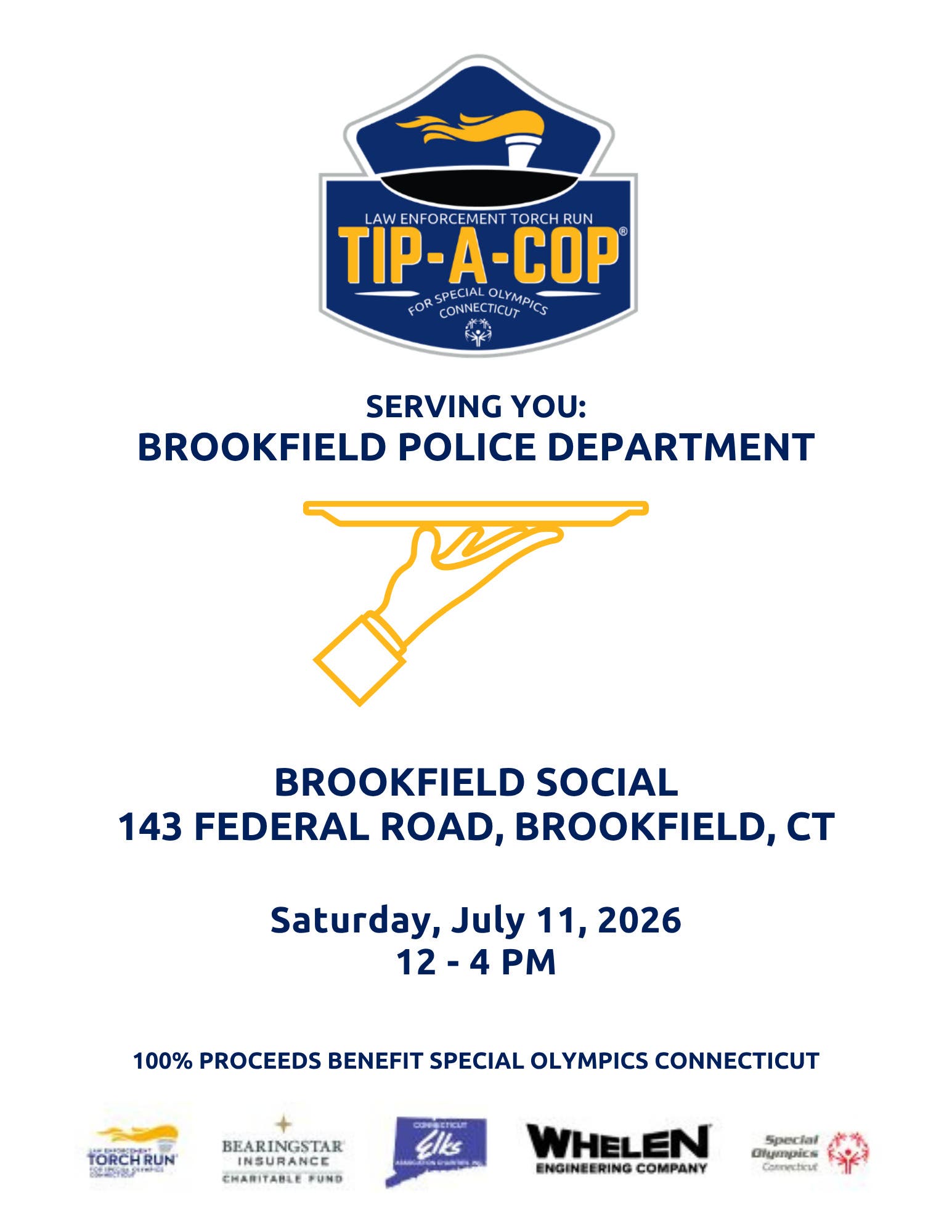 Tip-A-Cop hosted by Brookfield PD