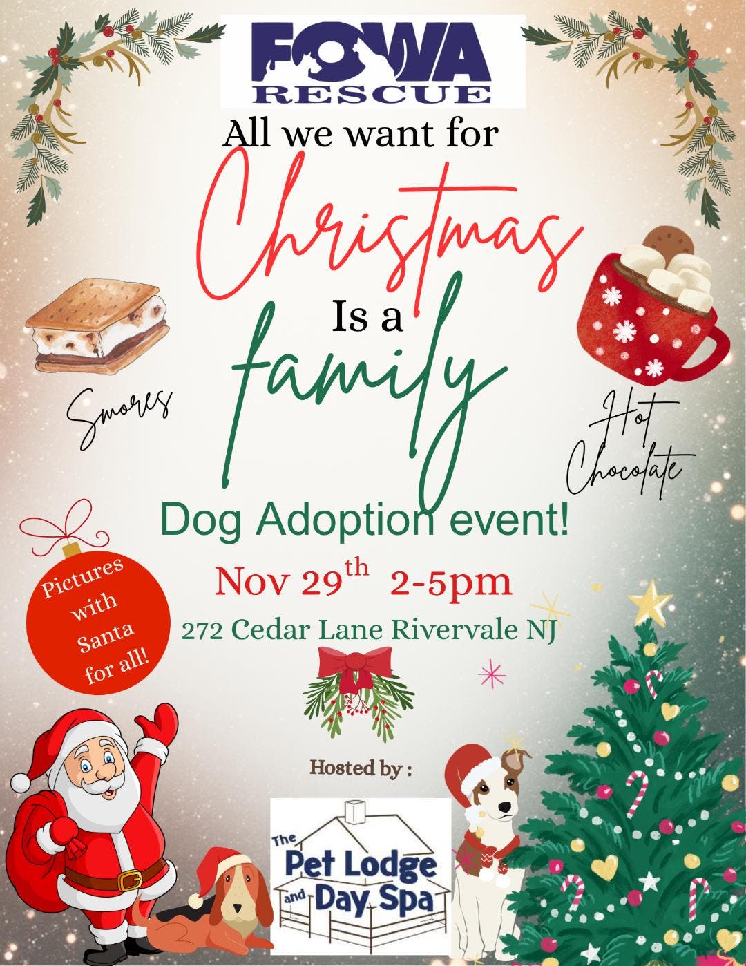 Adopt, Don’t Shop.  FOWA Rescue —Your Local Rescue 