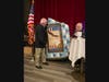 Nick Konz presented with a Quilt of Valor from Quilt of Valor Sewing Circle, Sharon Wick and Beverly Chatfield