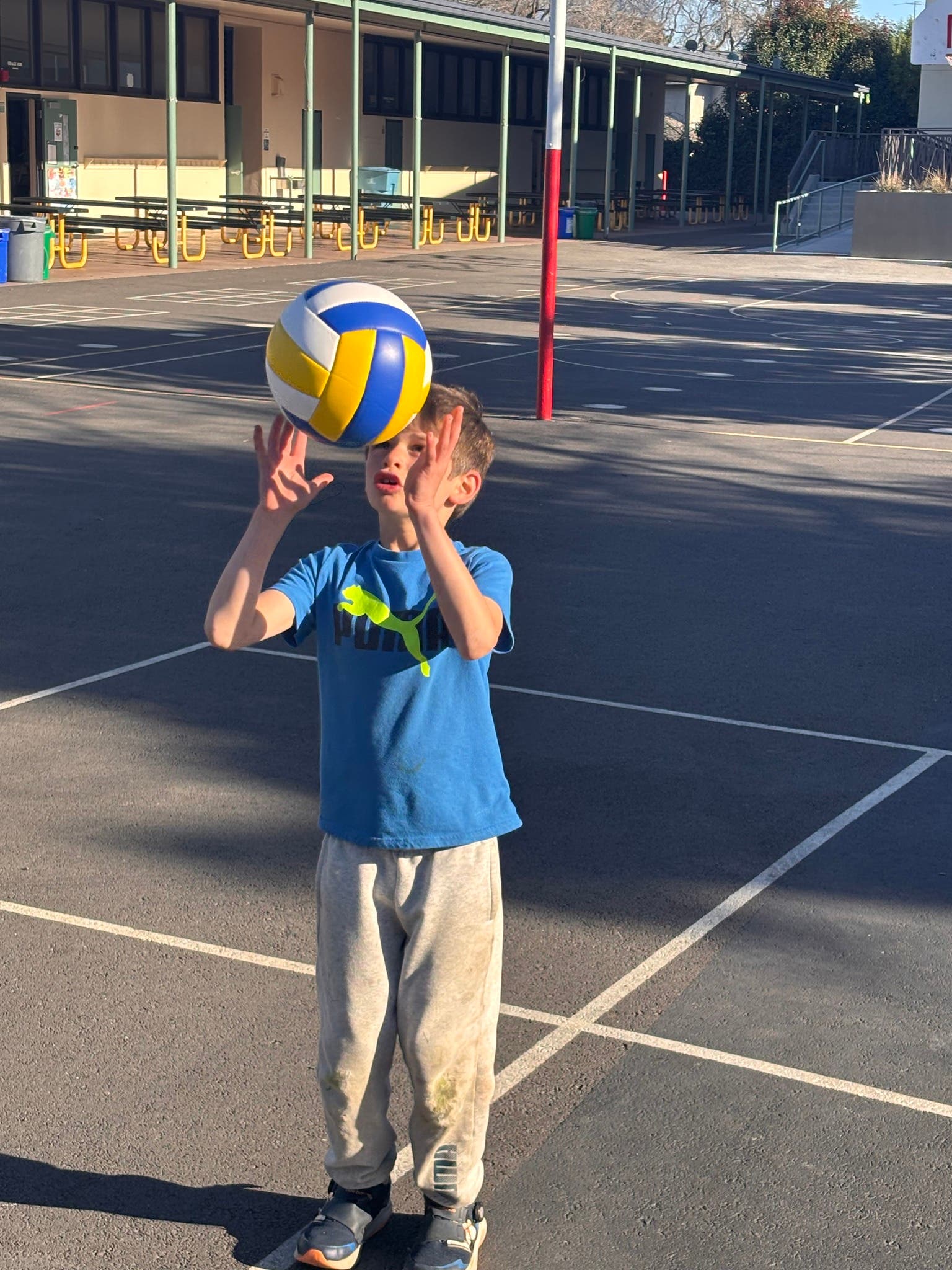 Fun After-School Volleyball Program at Addison Elementary School