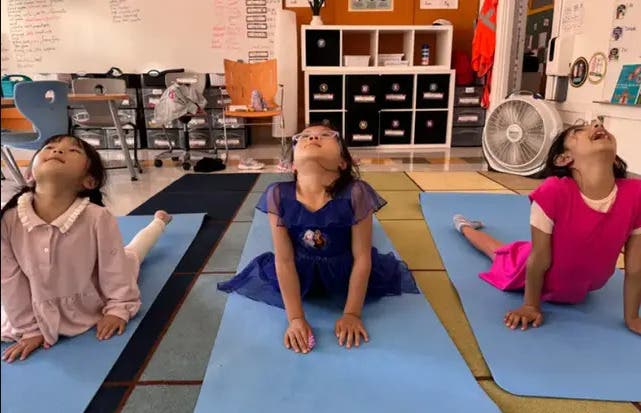 Step Into the Flow: After-School Yoga at Azevada Elementary