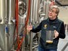 Owner and Tour Guide Ken Carrano gives behind-the-scenes tour at Ope! Brewing Co. (West Allis)