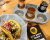 Lunch and beer flight at Raised Grain Brewing Co. (Waukesha)