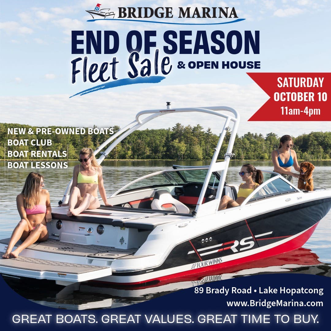Bridge Marina End of Season Fleet Sale & Open House