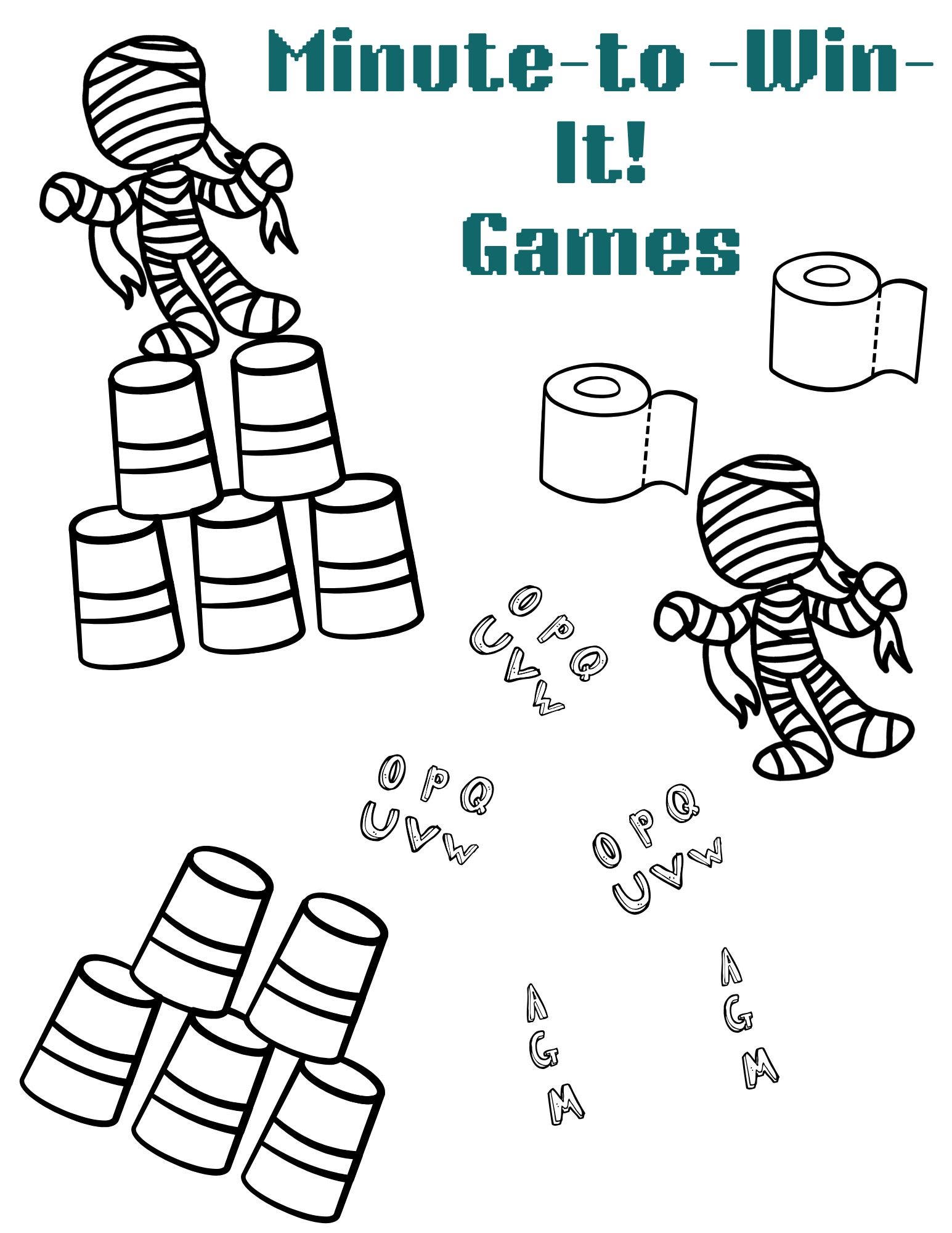 Minute-to-Win-It! Games