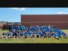 The CMS Marching Band post during Summer Band Camp