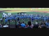 The CMS Marching Band performs the Star Spangled Banner at the Joliet Slammers game.