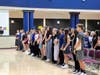NJHS students take their oath as part of the induction ceremony.