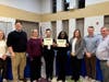The Board also recognized Mercy Adegunle and Teanna Nash-Jackson for being selected to participate in the ILMEA Junior High All-State Band.