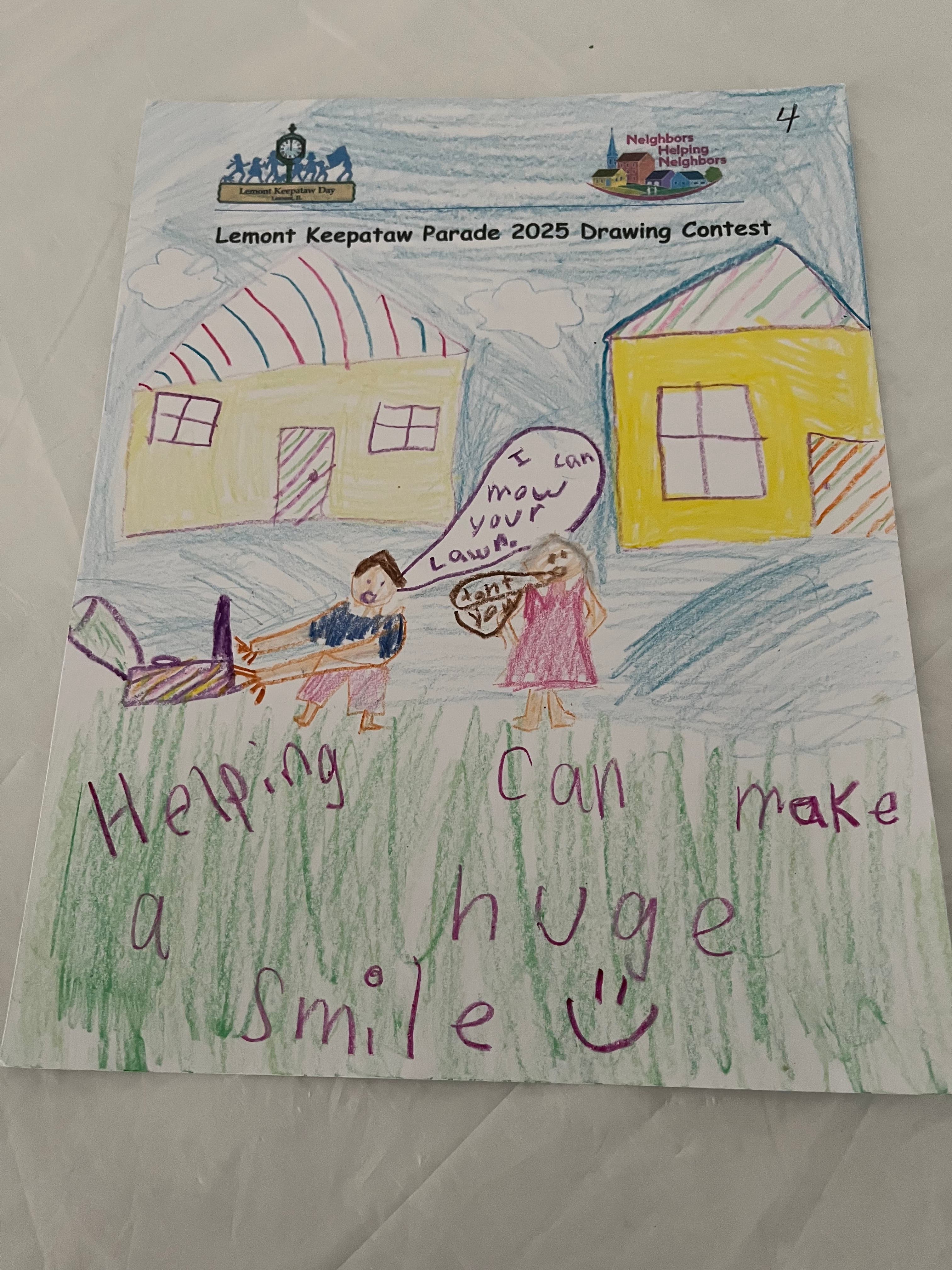 Drawing by Madi Jordan, Age 8