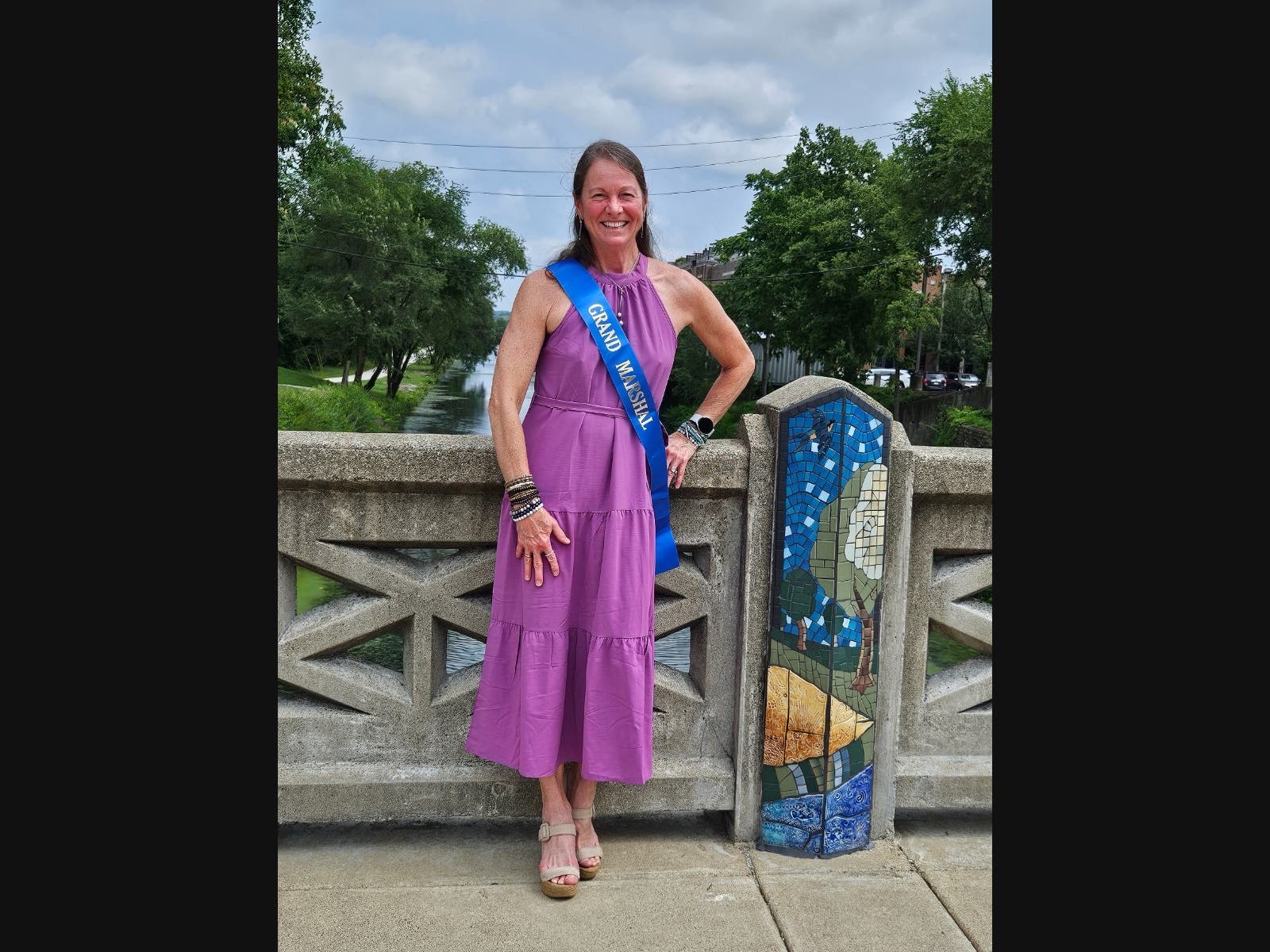 Last year's Grand Marshal was Terri O'Neill Borders of the Hope & Friendship Foundation 