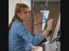 Bringing creative visions to life in the Visual Arts Institute painting studio.