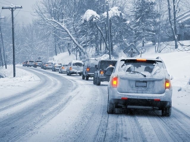 There were nearly 300 accidents across Connecticut on Wednesday morning. 