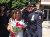 Detective Richard Pedone and his wife.