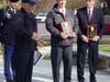 The Association also presented plaques to Village Administrator Ralph Suozzi and Public Works Superintendent Joseph DiFrancisco as a gesture of thanks and appreciation for what the Village did to restore the monument and improve the surrounding area.