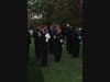 Firefighters pause to remember the fallen.
