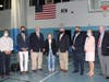 The Garden City Board of Trustees (from left): Trustees Brian Daughney and Louis Minuto, Deputy Mayor Robert Bolebruch, Mayor Theresa Trouvé and Trustees Mark Hyer, Stephen Makrinos, Colleen Foley and John Delany.