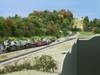 This scene shows the Cowan, Tenn., side of the Cumberland Mountain tunnel entrance. 
