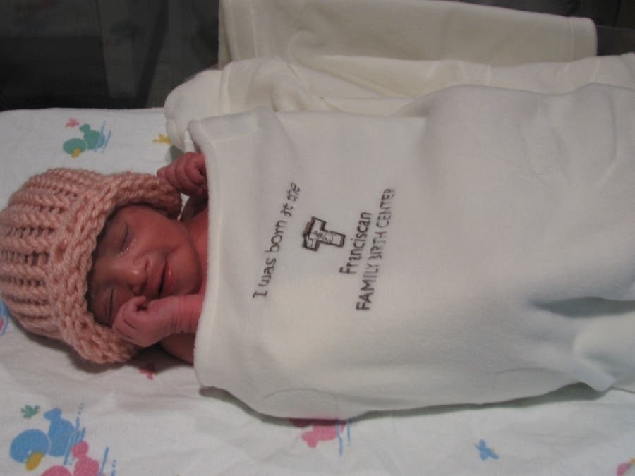 A’leeyah Wright. 4 lbs, 17 inches. Born January 1, 2020 at 3:23 p.m.
