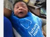 Franciscan Health Family Birth Center newborns modeling their “Future Nurses” bibs include Aedan Jones, boy, Lynwood; 