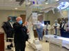 Father Philip Cyscon, Spiritual Care Services at Franciscan Health Olympia Fields, led the services and performed the interventional/catheterization lab blessing.