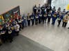 Franciscan Health Olympia Fields physicians, nurses and staff stand in solidarity with the people of Ukraine.