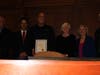 The Plymouth Township Council recognizes Public Works employee Edward Lowery for 20 years of service.