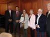 Plymouth Township Council recognizes Buildings and Grounds employee Doris Blide for 20 years of service. 