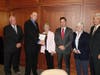 The Plymouth Township Council recognizes Kevin Amb for his lifesaving efforts. 