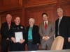 The Plymouth Township Council congratulates police officer Douglas Wells for 20 years of service.