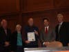 The Plymouth Township Council recognizes resident Rick Clewell for his service on a volunteer board.