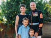 Retired U.S. Marine Sergeant Major Justin Ezell is a Purple Heart and bronze star recipient whose son, Carson, is currently receiving complimentary orthodontic treatment through the Purple Heart Smiles program offered by Georgia School of Orthodontics.