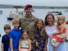 United States Army Sergeant Major Kyle Margelofsky, a Purple Heart recipient, and his wife, Abbie, are able to provide kids, Ella, 11; Caleb, 9; Jonas, 8; and Ada, 6, with free braces through a program provided by Georgia School of Orthodontics.