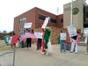 Group showed their support for Hispanic workers, businesses and students.
