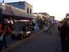 Tiny floats come down the street